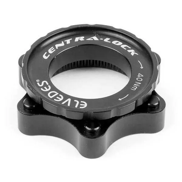 ELVEDES Cnc Bromsskivslåsring, Black, One Size ELVEDES Cnc Bromsskivslåsring, Black, One Size