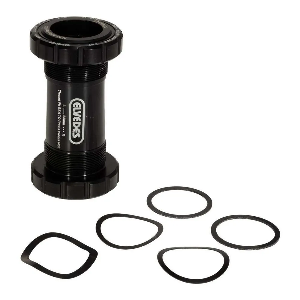 ELVEDES Praxis Bsa Vevlagerskoppar, Black, 68/73mm ELVEDES Praxis Bsa Vevlagerskoppar, Black, 68/73mm