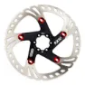 ELVEDES Rx20 6b Bromsskiva, Black / red / silver, 203mm