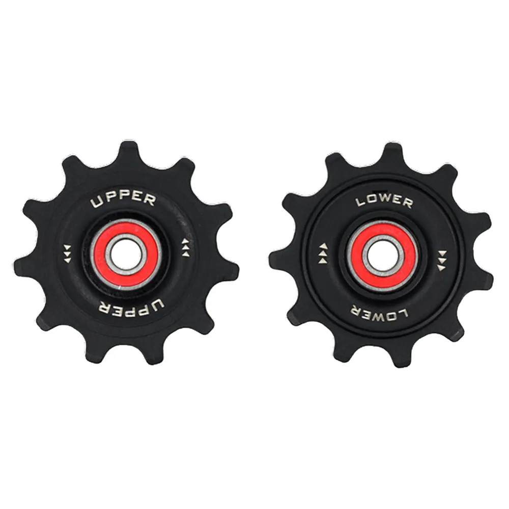 ELVEDES Shimano 12s Trisshjulssats För Cykel, Black / red, 11t