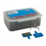 ELVEDES Shimano Br-m375/m415-m495/m515/m525/m575/c501/c601.c607/tektroauriga (pro-(e-)comp)/draco/orion/aquila/rst D-power Organiska Skivbromsbelägg 10 Par, Black, One Size