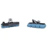 ELVEDES Shimano Carbon 55 Mm Kompletta Fälgbromsbelägg, Black, One Size