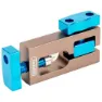 ELVEDES Skruvstäd För Koppling Av Hydrauliska Bromsslangskopplingar, Blue, One Size