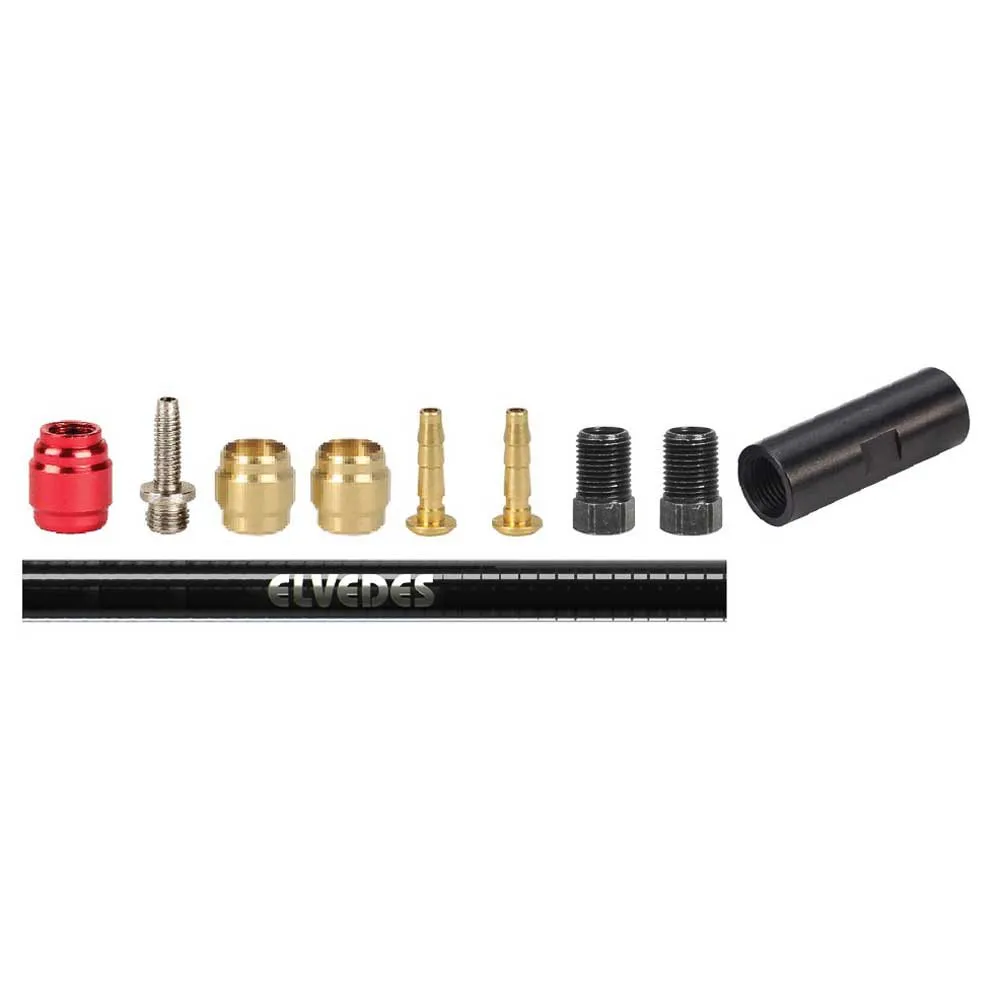 ELVEDES Sram/avid Hydraulslangsförlängningssats, Balck, One Size ELVEDES Sram/avid Hydraulslangsförlängningssats, Balck, One Size