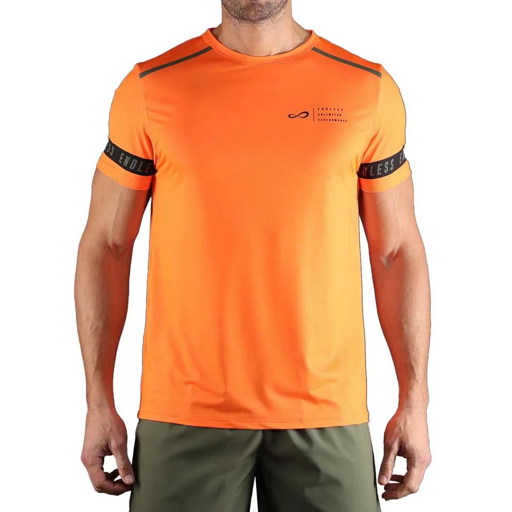 Endless Ace Izzy T-shirt Med Korta ärmar male, Orange
