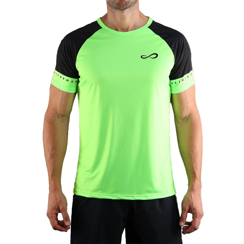 Endless Feisty Sleeves T-shirt Med Korta ärmar male, Green