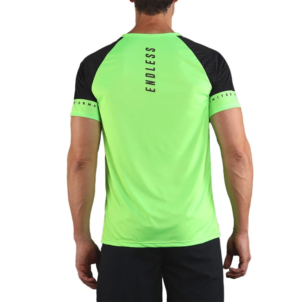 Endless Feisty Sleeves T-shirt Med Korta ärmar male, Green