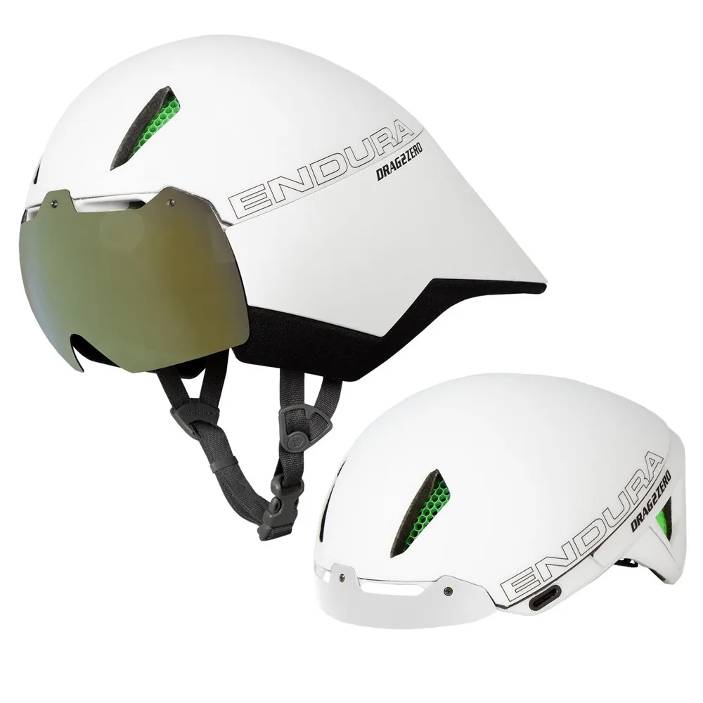 Endura Drag2zero Aeroswitch Hjälm, White Endura Drag2zero Aeroswitch Hjälm, White