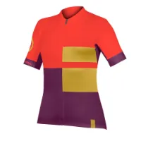 Endura Fs260 Print Korta ärmar Cykeltröja