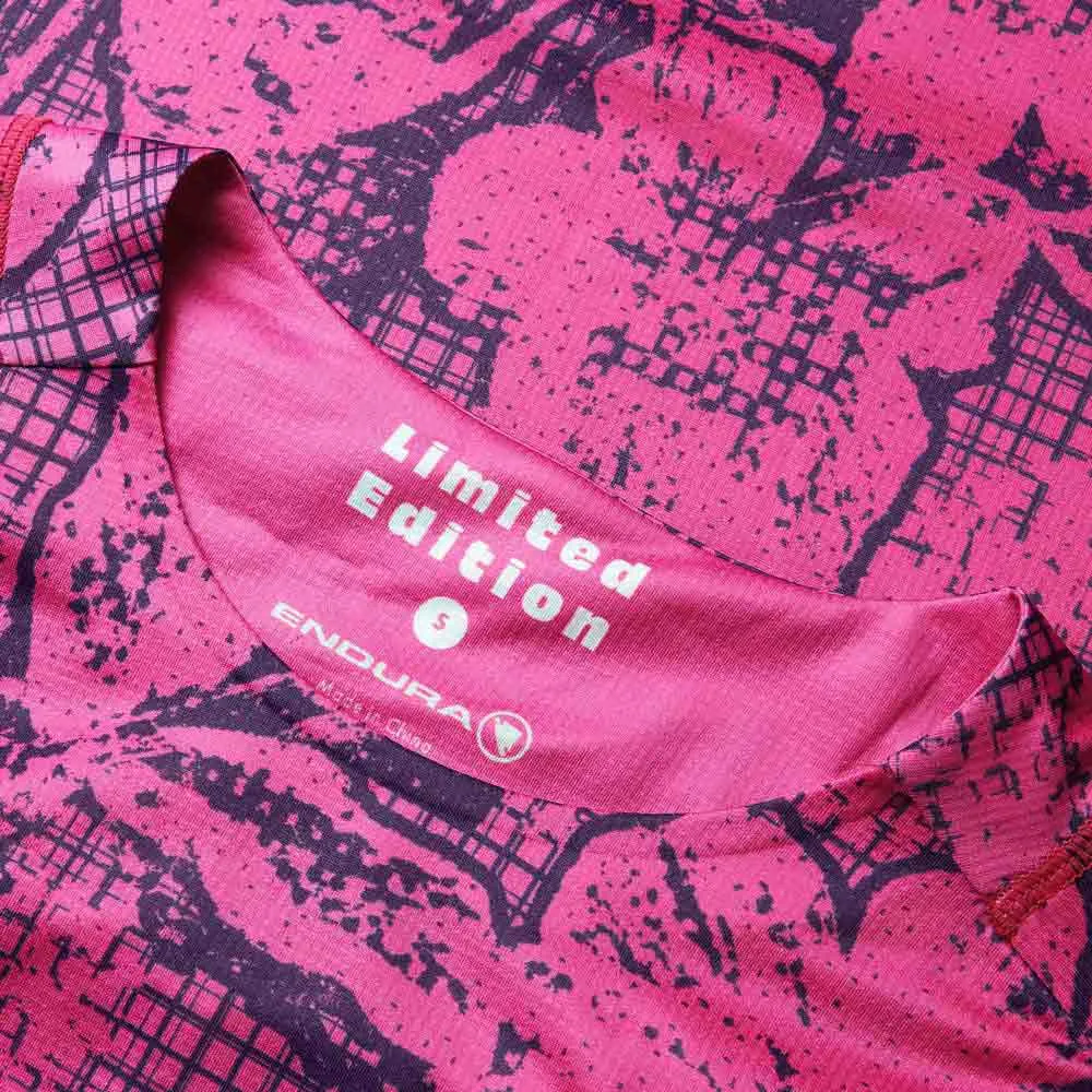 Endura Grid Floral Ltd Kortärmad Endurotröja Endura Grid Floral Ltd Kortärmad Endurotröja