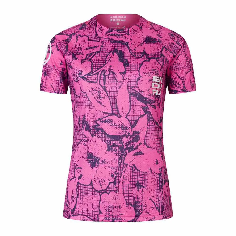 Endura Grid Floral Ltd Kortärmad Endurotröja Endura Grid Floral Ltd Kortärmad Endurotröja