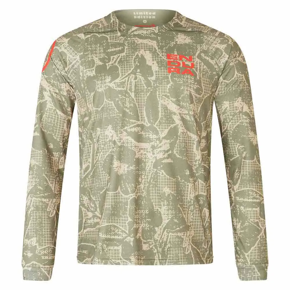 Endura Grid Floral Ltd Långärmad Endurotröja