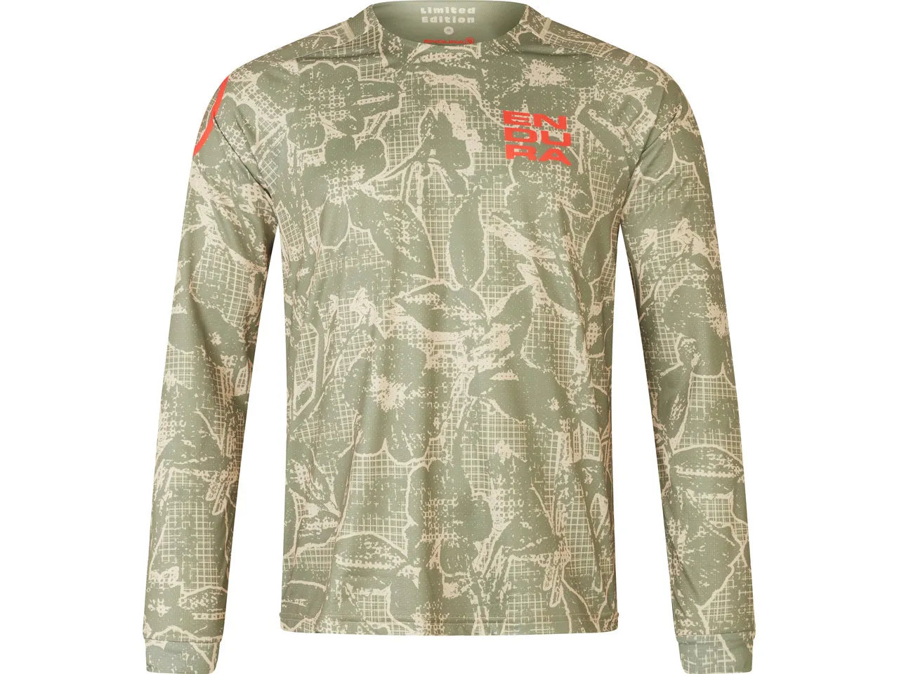 Endura Grid Floral LTD Printed L/S Tee Trikot Endura Grid Floral LTD Printed L/S Tee Trikot