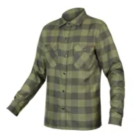 Endura Hummvee Flannel Skjorta Bottle Green
