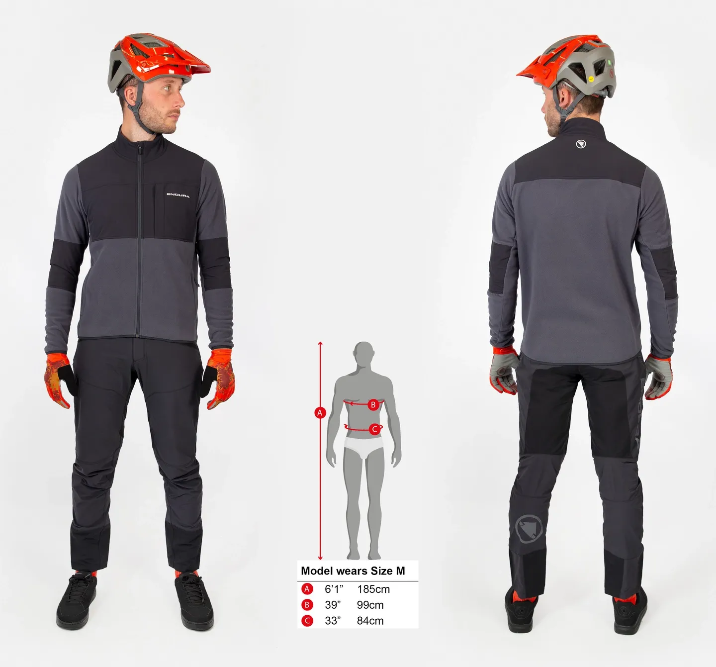Endura Hummvee Full Zip Fleece Jacka Endura Hummvee Full Zip Fleece Jacka