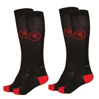 Endura Kompressionsstrumpa 2 pack