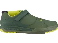 Endura MT500 Burner Flats och Click MTB Skor Fluo / Grön Endura MT500 Burner Flats och Click MTB Skor Fluo / Grön
