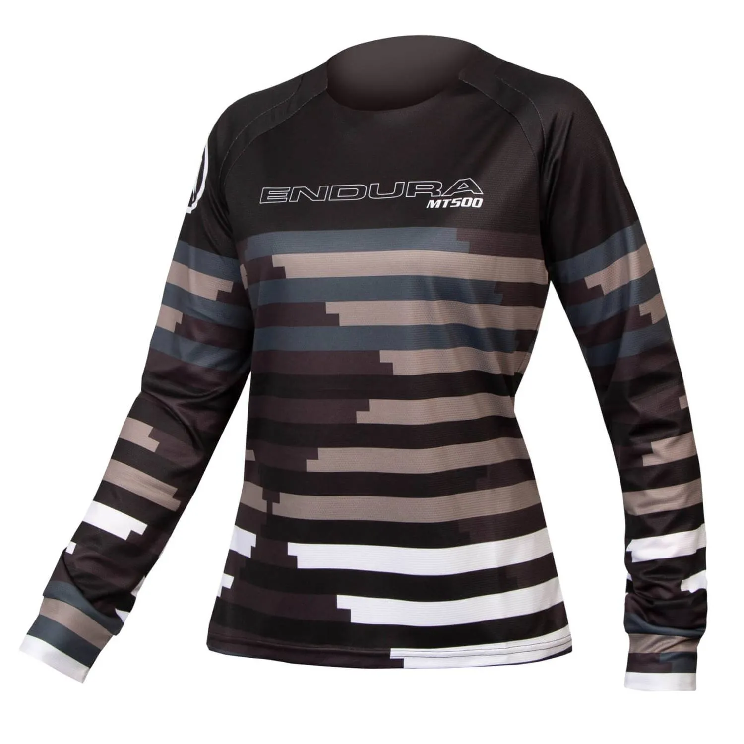 Endura MT500 Supercraft MTB Cykeltröja Svart För Dam, Grå/Svart, S