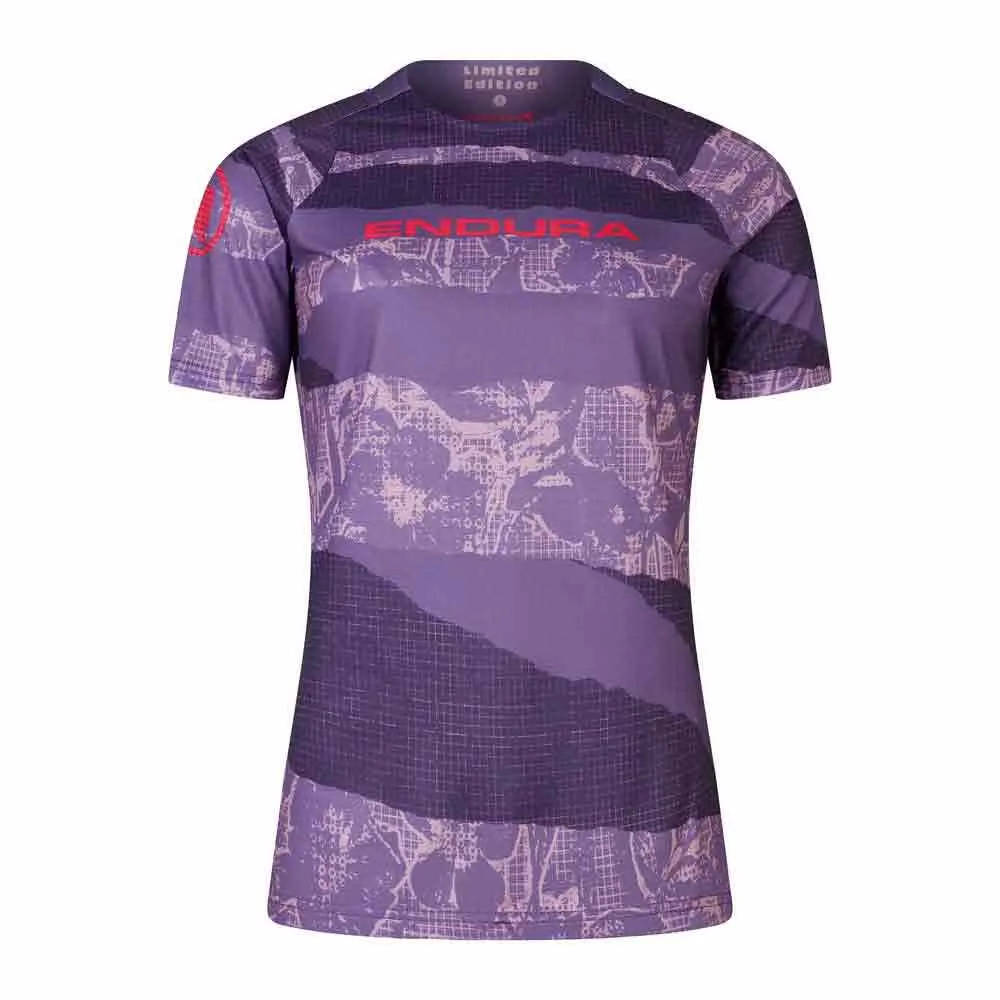 Endura Patchwork Ltd Kortärmad Endurotröja