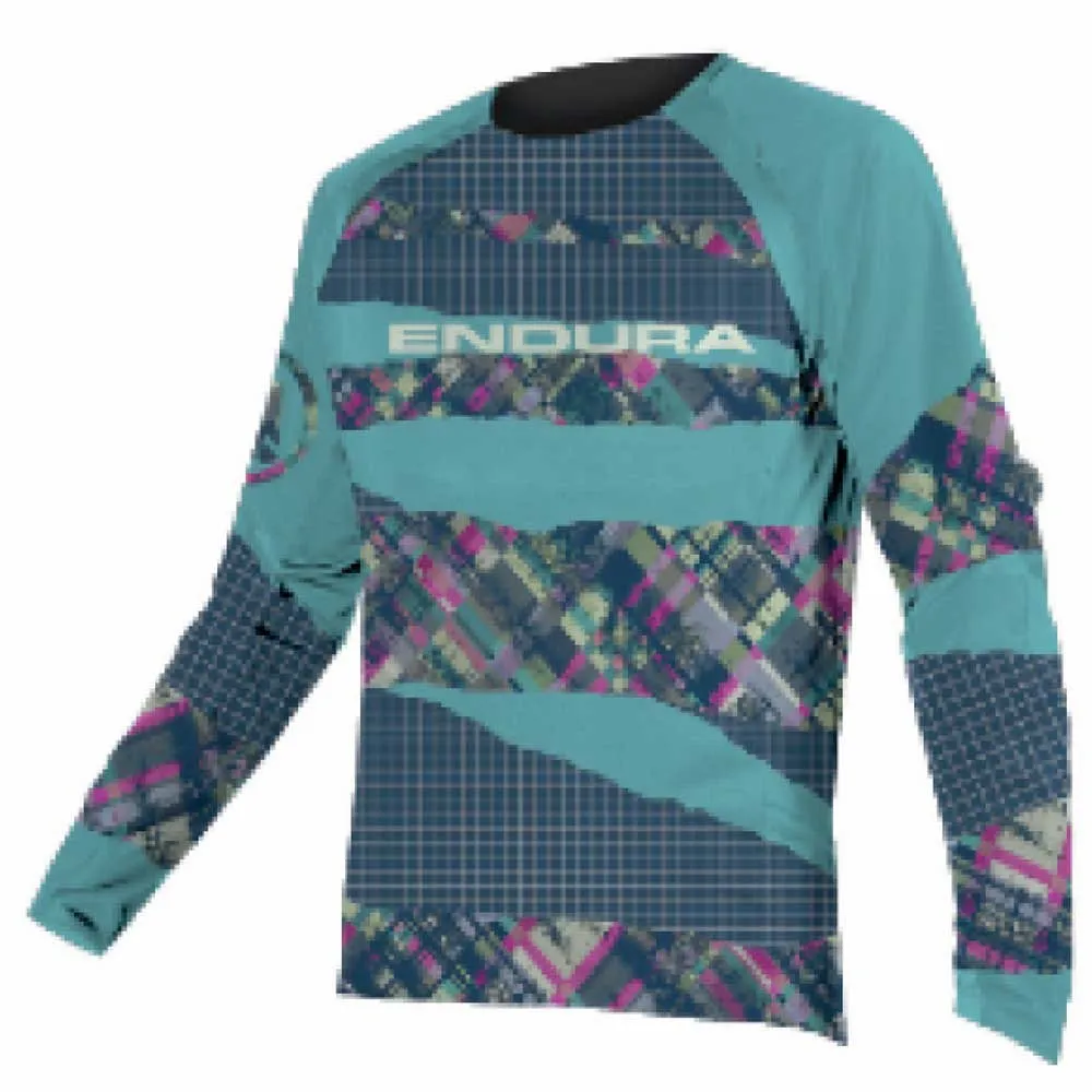 Endura Patchwork Ltd Långärmad Endurotröja Endura Patchwork Ltd Långärmad Endurotröja