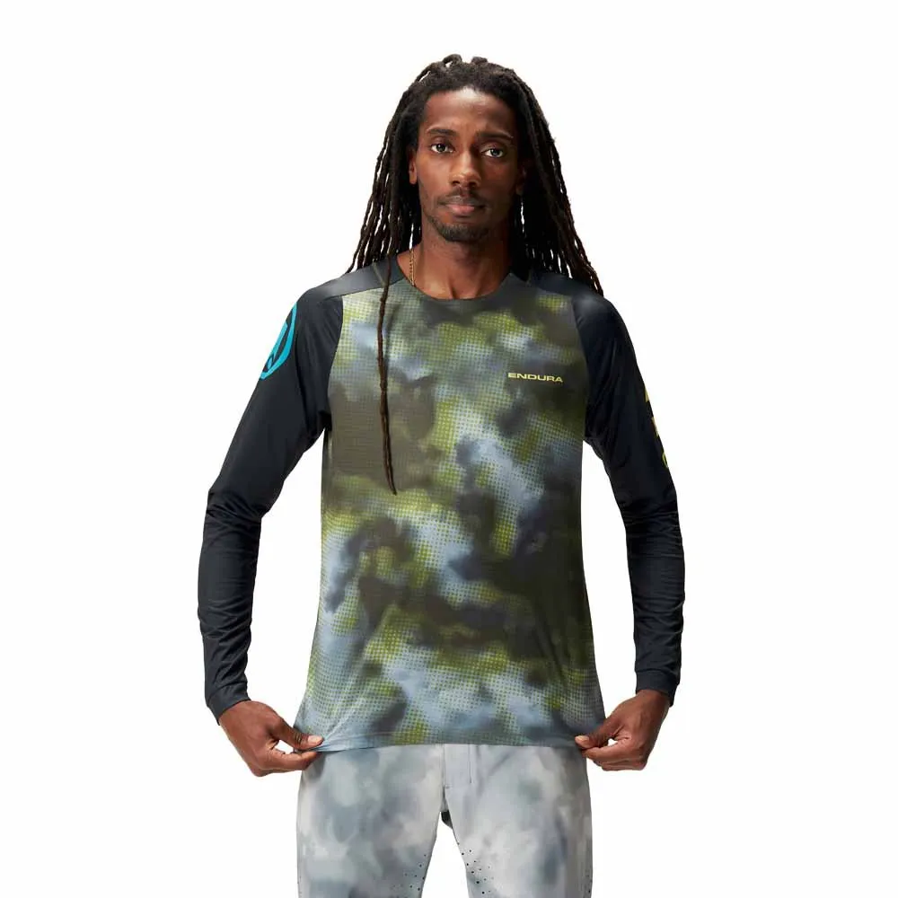 Endura Pixel Cloud Ltd Långärmad Endurotröja Endura Pixel Cloud Ltd Långärmad Endurotröja