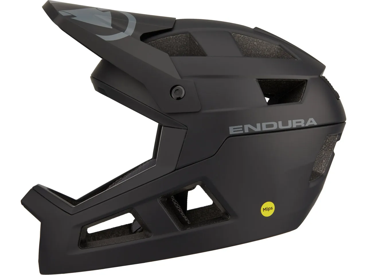 Endura SingleTrack Full Face MIPS Helm, Svart Endura SingleTrack Full Face MIPS Helm, Svart