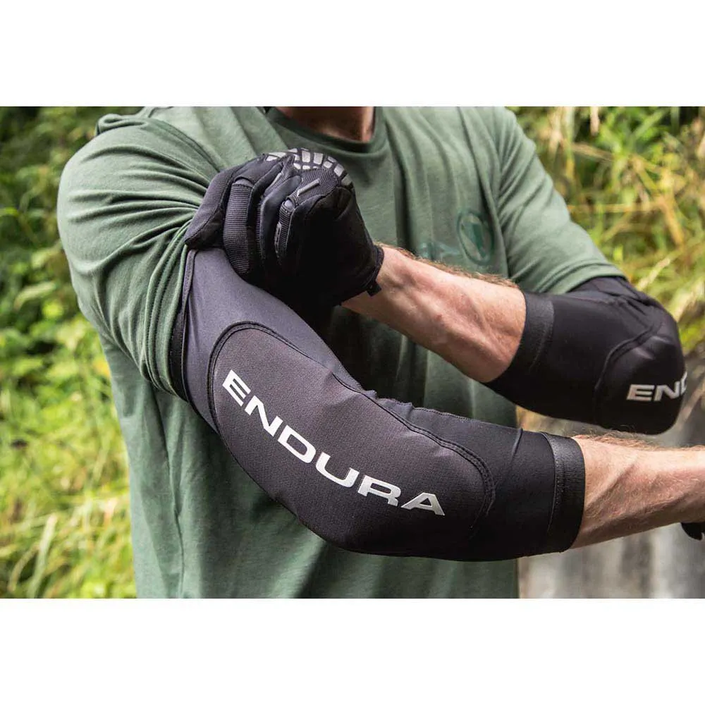 Endura Singletrack Lite Ii Armbågsskydd, Black