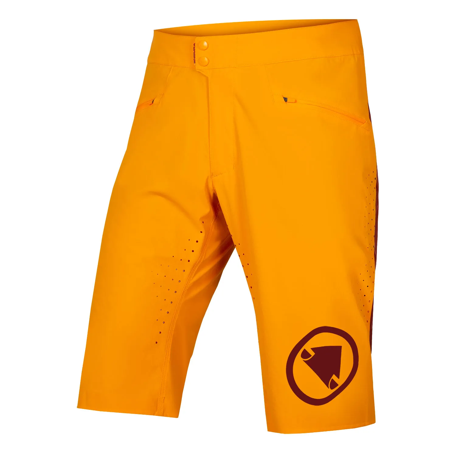 Endura Singletrack Lite Shorts Orange Short Fit Endura Singletrack Lite Shorts Orange Short Fit