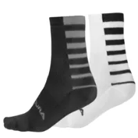 Endura Women's Coolmax® Stripe Socks (Twin Pack) Endura Women's Coolmax® Stripe Socks (Twin Pack)
