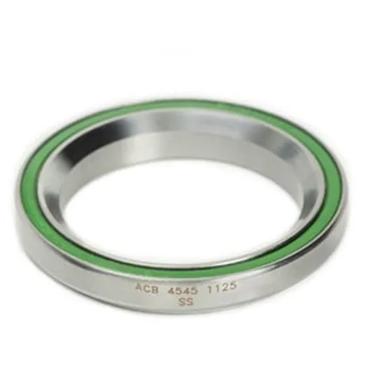 Enduro Bearings Acb 4545 1125 Ss 1-1/8 Stainless Steel Angular Contact Styrlager, Silver, One Size