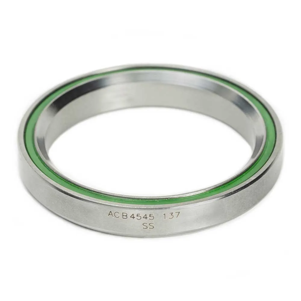 Enduro Bearings Acb 4545 137 Ss 1-3/8 Stainless Steel Angular Contact Styrlager, Silver, One Size