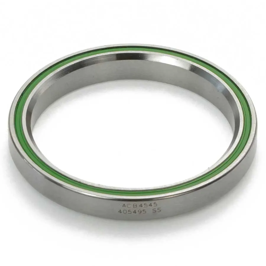 Enduro Bearings Acb 4545 405495 Ss 1-1/2 Stainless Steel Angular Contact Styrlager, Silver, One Size