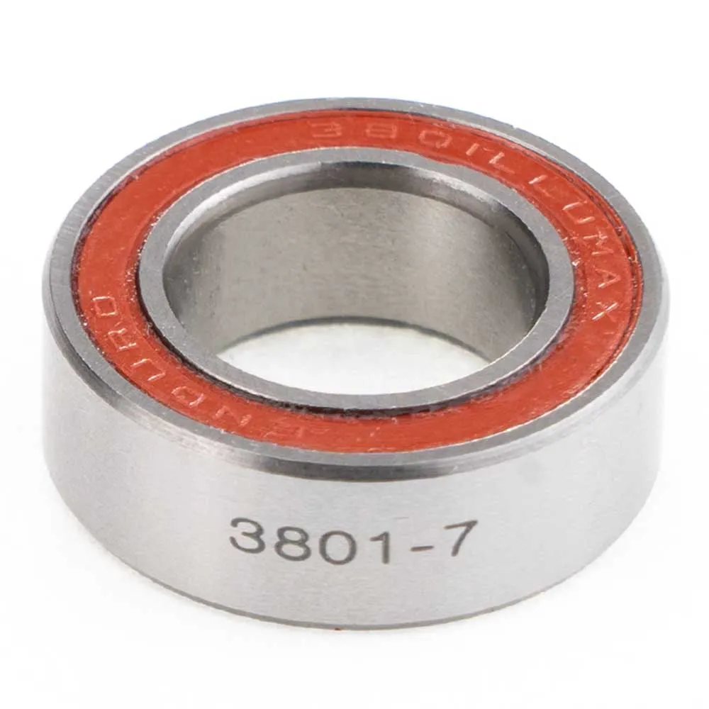 Enduro Bearings Bb 3801 Llu Max-7-bag Double Row Abec Lager, Silver, 12 x 21 x 7mm