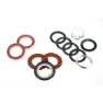 Enduro Bearings Bkc-0344 Bb90/95 Shimano Hollowtech Ii Ceramic Hybrid Vevlager, Silver / red, One Size