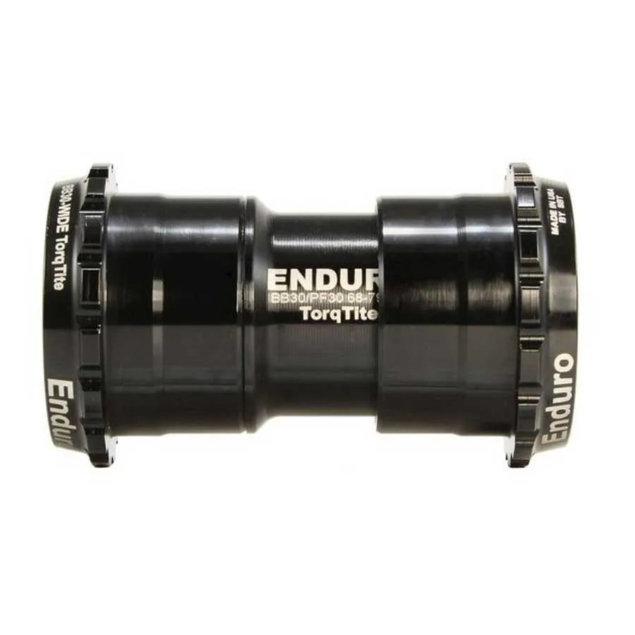 Enduro Bearings Bks-0119 Torqtite Angular Contact Pf30 30 Mm Vevlagerskoppar, Black, 68/73mm