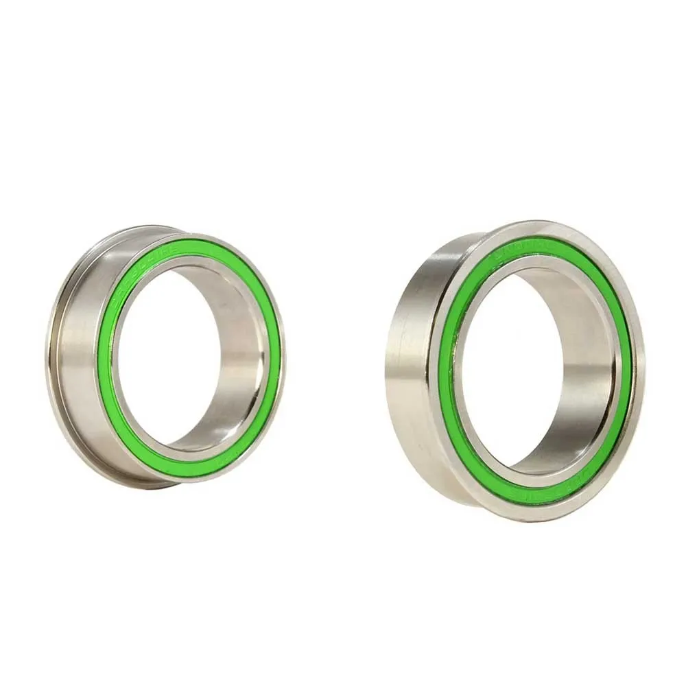 Enduro Bearings Bks-7016 Press-in Flanged Double Row Bb86-92/dub Stainless Steel Vevlager, Silver, One Size Enduro Bearings Bks-7016 Press-in Flanged Double Row Bb86-92/dub Stainless Steel Vevlager, Silver, One Size