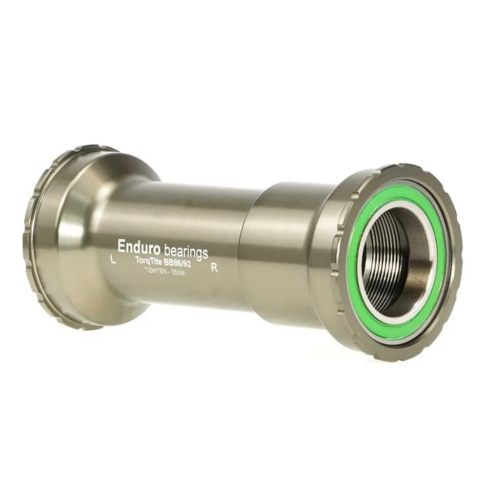 Enduro Bearings Bksr-0122 Bb86/92/24 Mm Stainless Steel Vevlager, Graphite, One Size