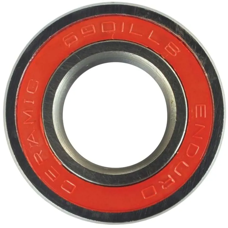 Enduro Bearings Enduro 6901 Keramisk LLB ABEC5 13x24x6, Silver / red, 12 x 24 x 6mm