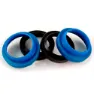 Enduro Bearings Fk6608 Marzocchi 35 Mm Gaffeltätningssats, Blue / black, One Size
