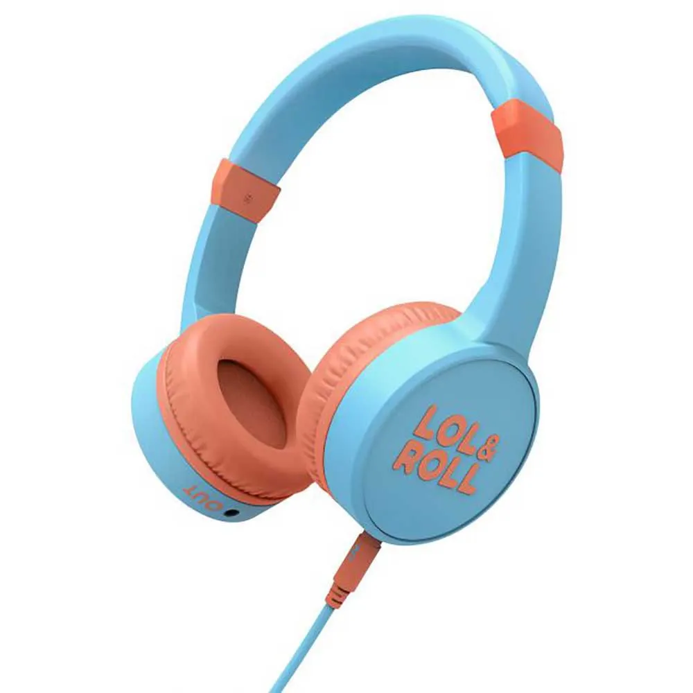 Energy Sistem Lol&rol Pop Hörlurar, Blue / orange, One Size Energy Sistem Lol&rol Pop Hörlurar, Blue / orange, One Size