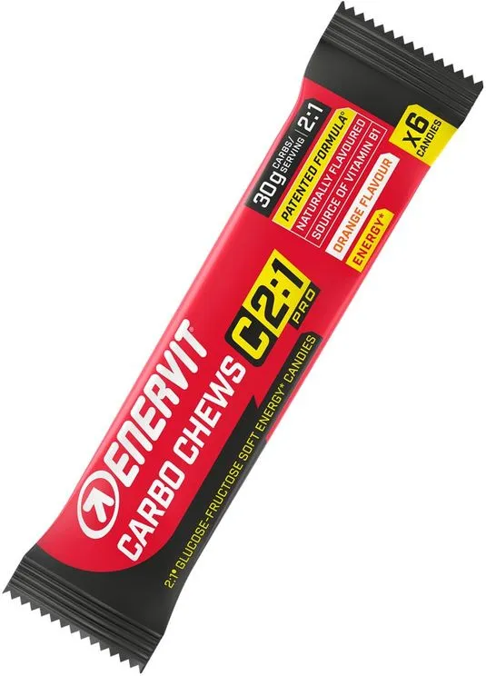 Enervit E.Sport Carbo Chews 2:1, Nocolour, 34g Enervit E.Sport Carbo Chews 2:1, Nocolour, 34g