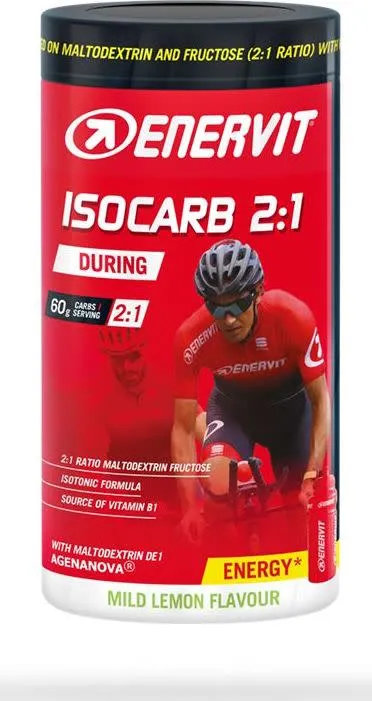 Enervit E.Sport Isocarb 2:1, Citron, 650g Enervit E.Sport Isocarb 2:1, Citron, 650g