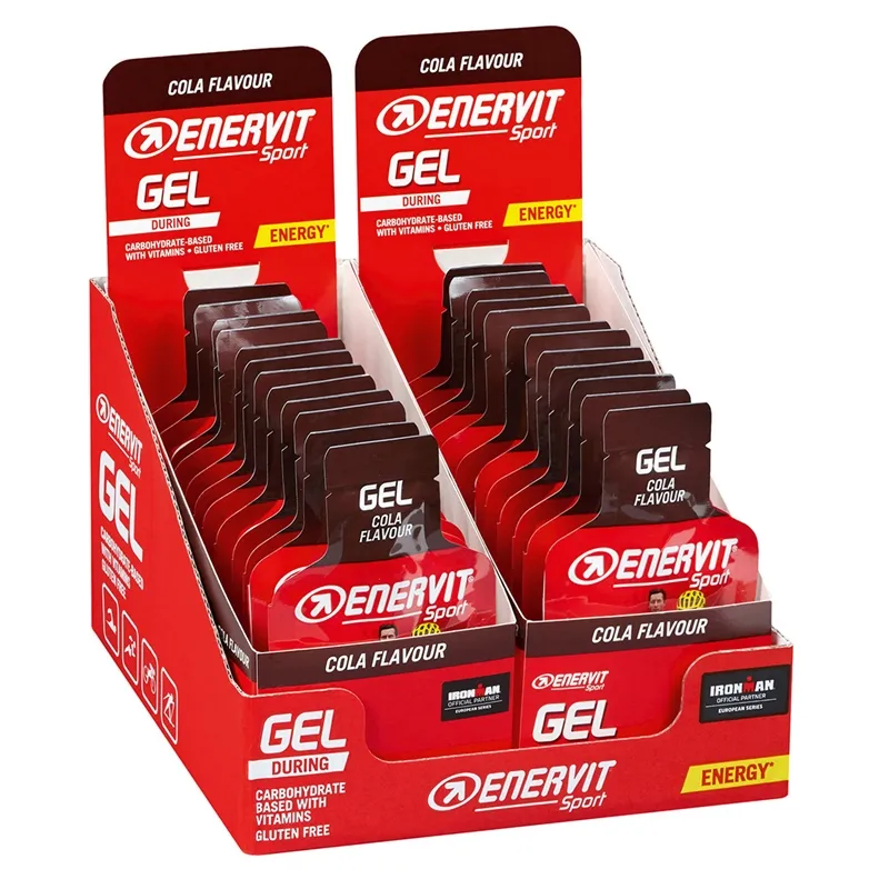 Enervit Sport Gel Cola - 25 ml - kasse med 24 st Enervit Sport Gel Cola - 25 ml - kasse med 24 st