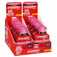 Enervit Sport Gel hallon med koffein - 25 ml - låda med 24 st Enervit Sport Gel hallon med koffein - 25 ml - låda med 24 st