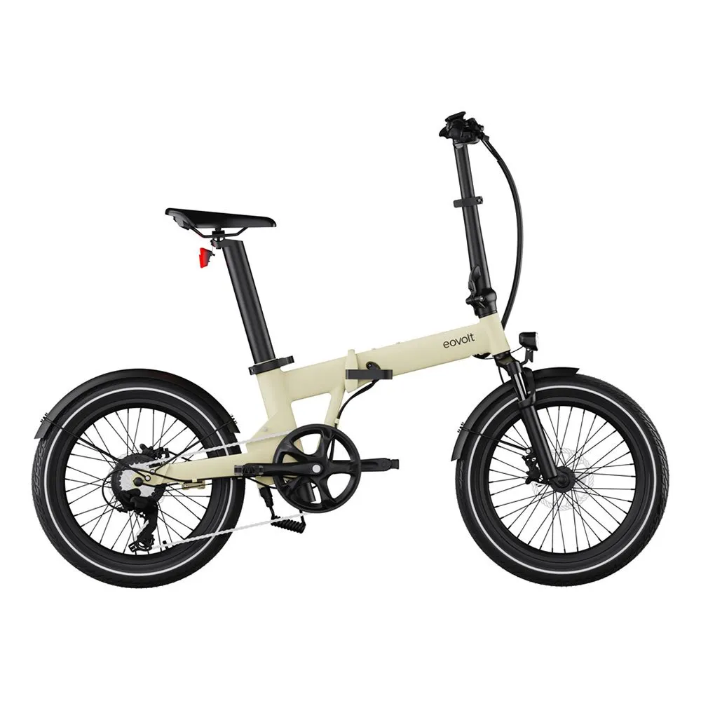 Eovolt Afternoon 20´´ 7s Hopvikbar Elcykel, Sand, One Size, 250Wh