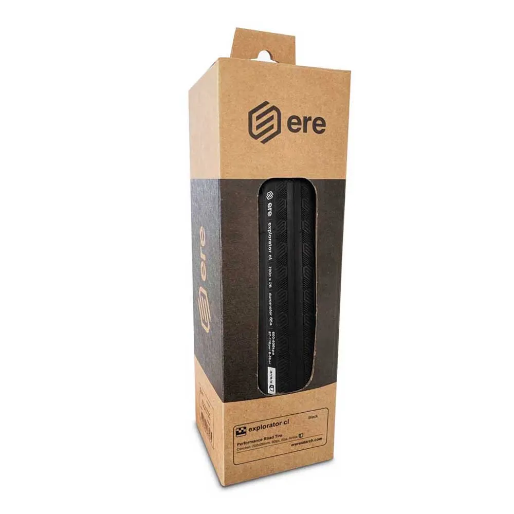 Ere Research Explorator cl Skinwall 700 X 26 Styv Landsvägsdäck, Black / skinwall, 700 x 26 Ere Research Explorator cl Skinwall 700 X 26 Styv Landsvägsdäck, Black / skinwall, 700 x 26