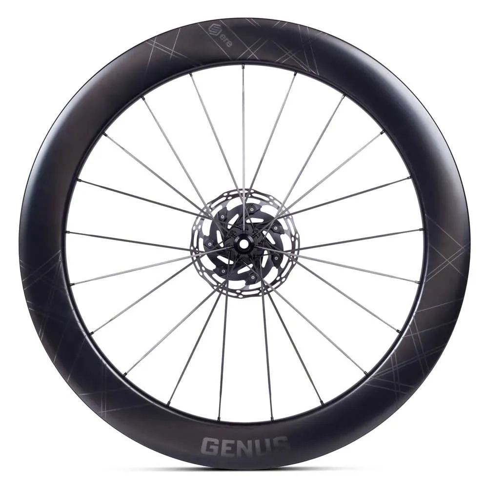 Ere Research Genus Ii Ae 65-r Disc Tubeless Landsvägshjulset, Black / black, 12x 100/12 x 142mm, Sram XDR
