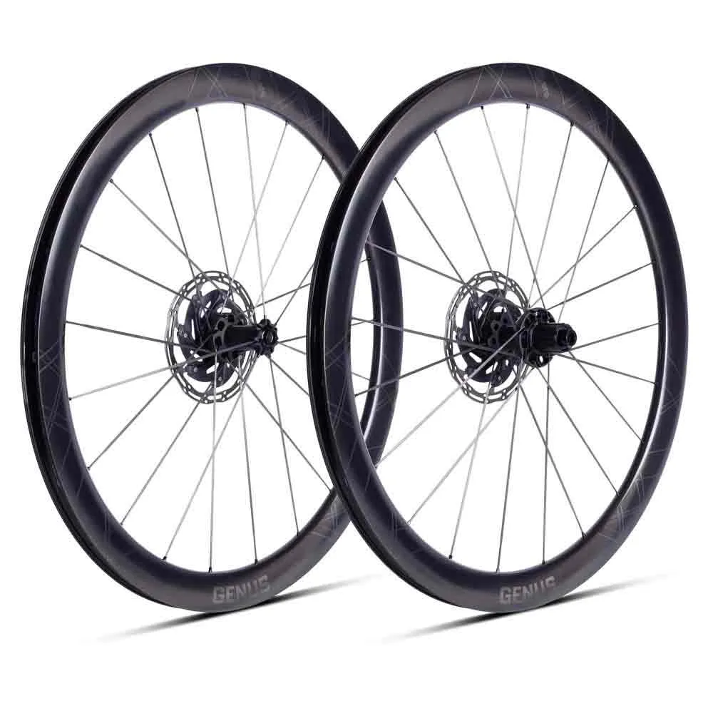 Ere Research Genus II CL45-R Carbon Disc 28" Laufradsatz, Black / black, 12x 100/12 x 142mm, Sram XDR