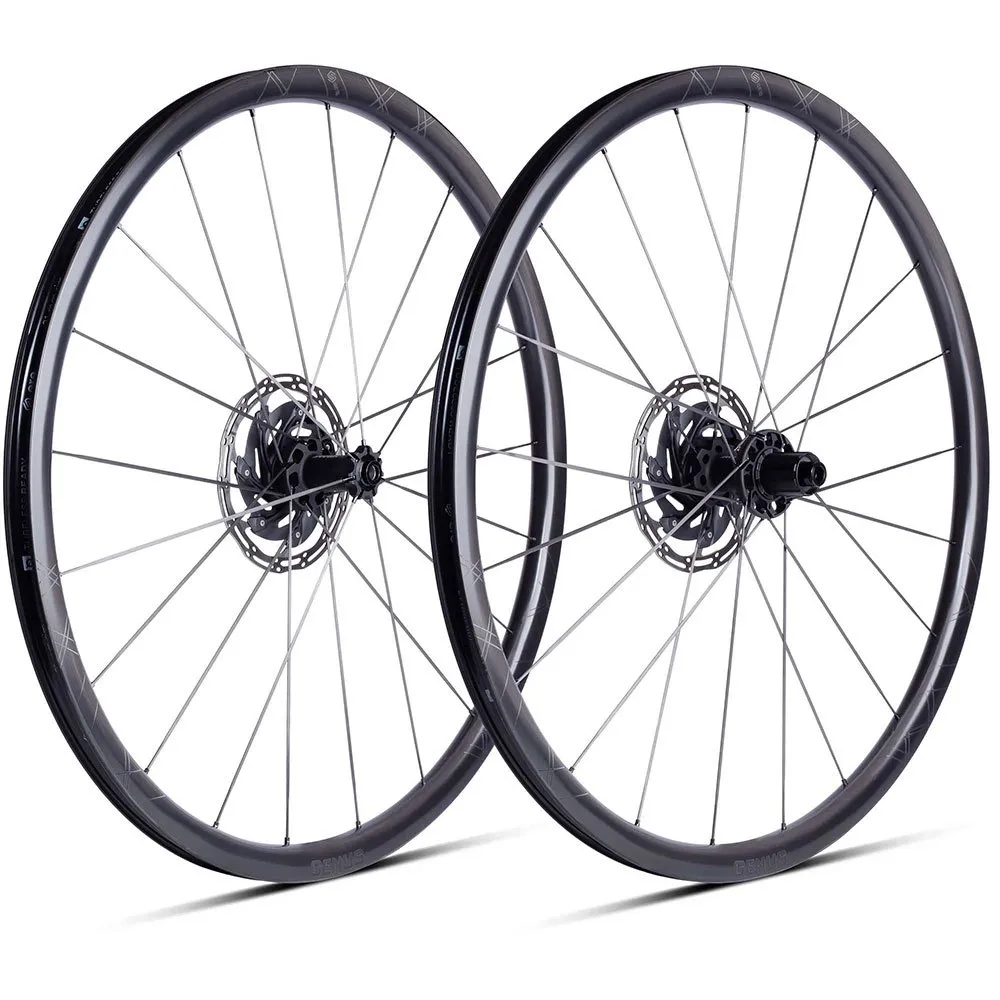 Ere Research Genus Ii Sl 30-r Disc Tubeless Landsvägshjulset, Black / black, 12 x 100 / 12 x 142mm, Sram XDR