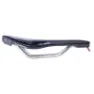 Ere Research Genus Tt Cykelsadel, Black / white, 157mm